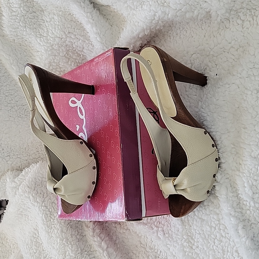 Qupid High heels Off White Sandals